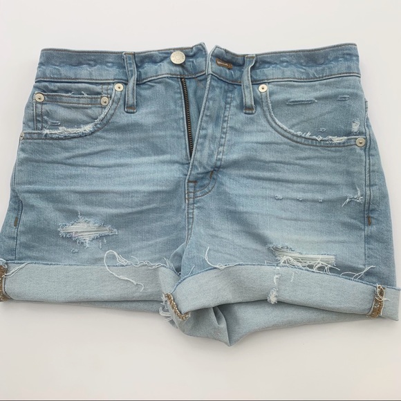 Madewell Pants - Madewell High-Rise Denim Shorts